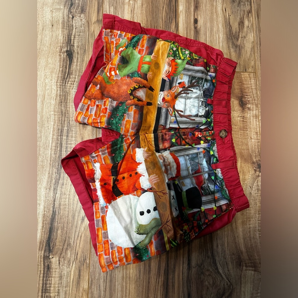 RARE Chubbies Christmas “1-2-3 Shotski” shorts